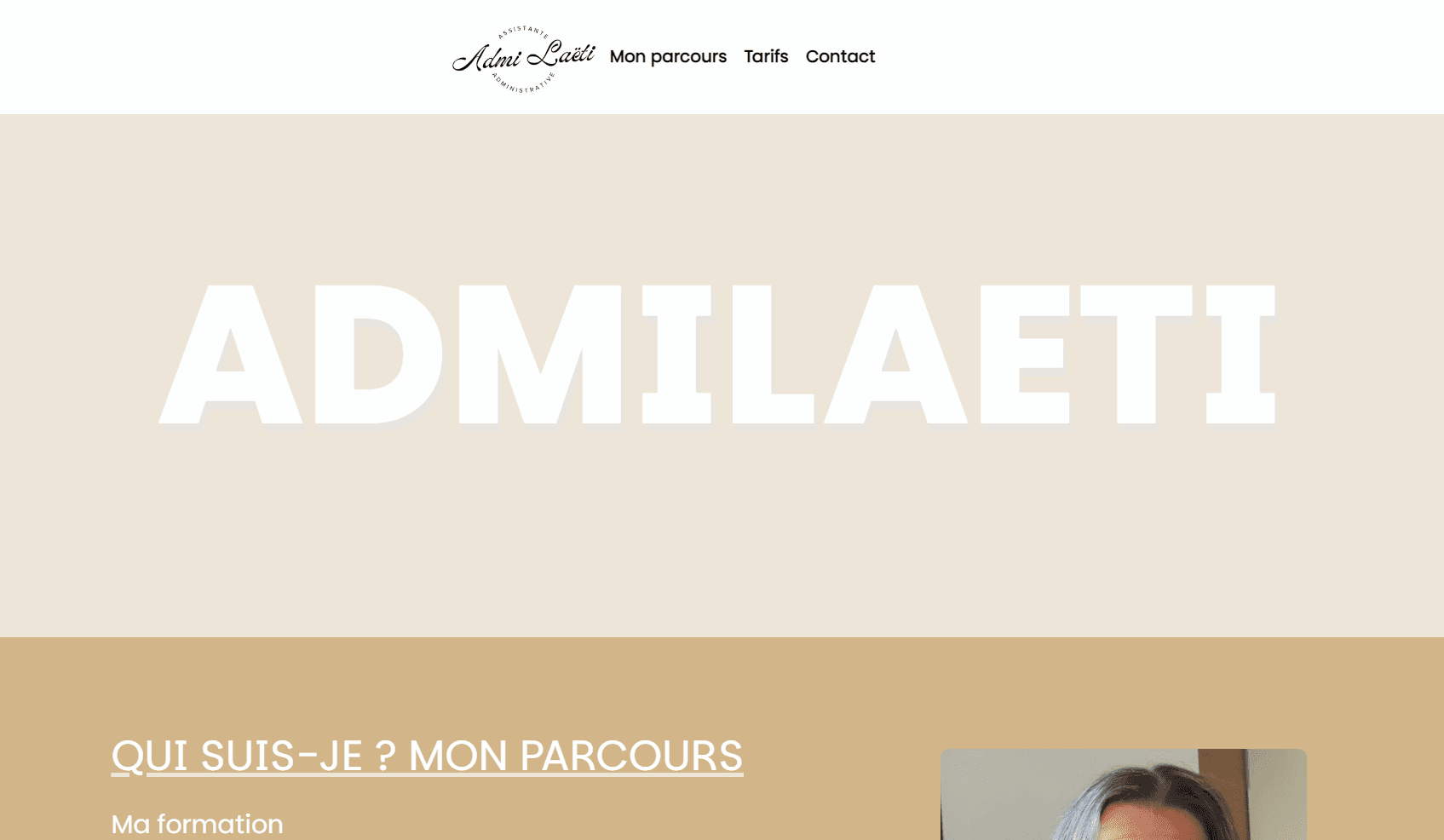 Visuel du projet admilaeti.fr