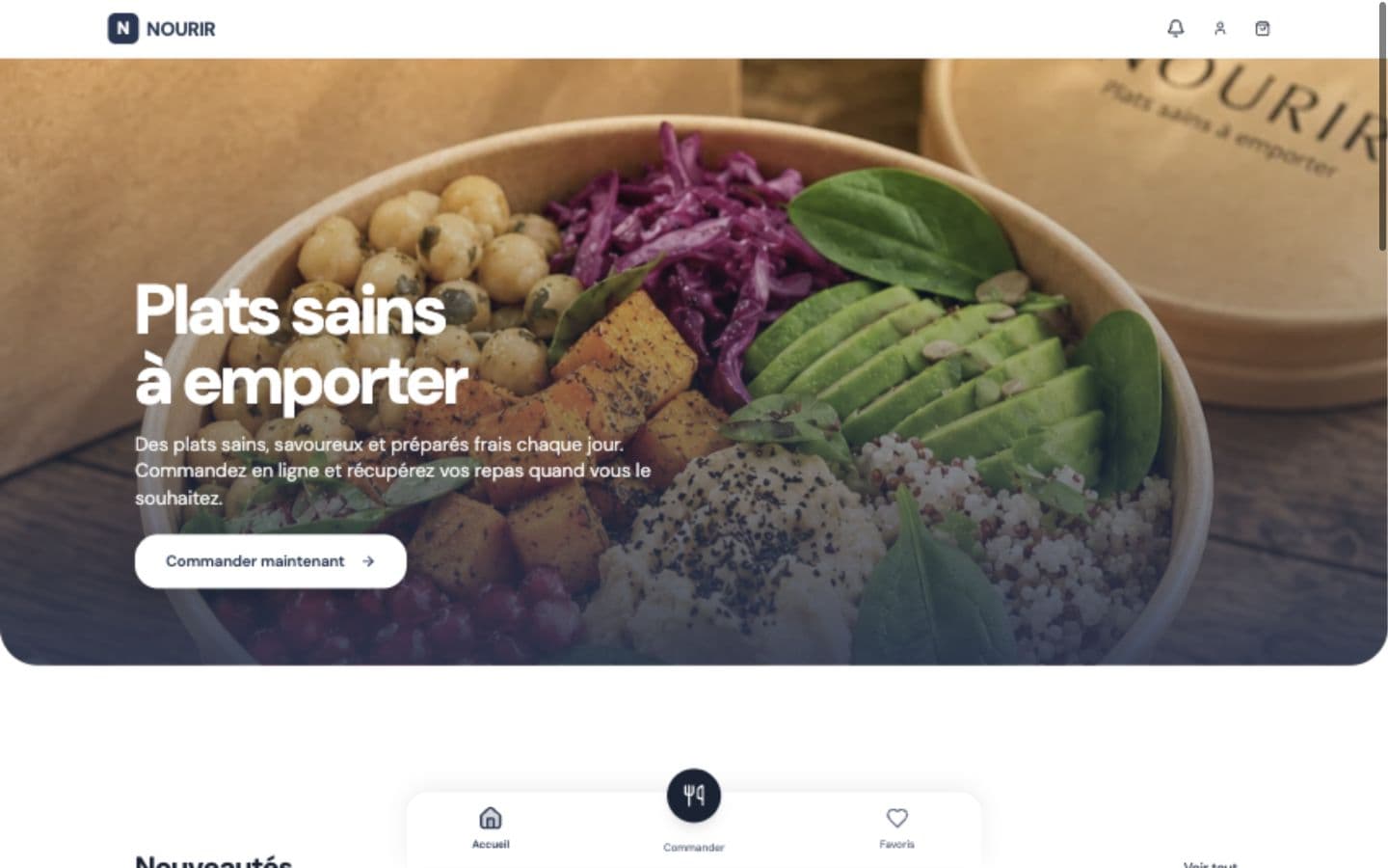 Accueil du site NOURIR à Privas